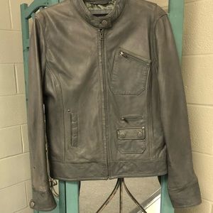 Leather jacket